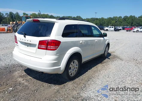 2018 Dodge Journey Se from USA, damaged, VIN 3C4PDCAB8JT384182